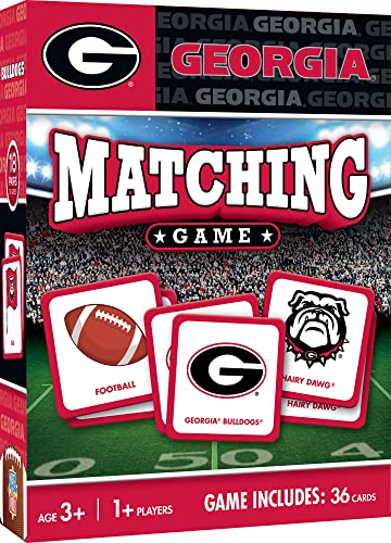 MasterPieces Sports Games - Georgia Bulldogs NCAA Matching Game -