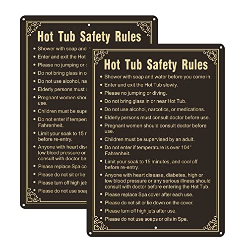 List of Ten Best Pool Safety Signage Hot Tub Top Picks 2023 Reviews