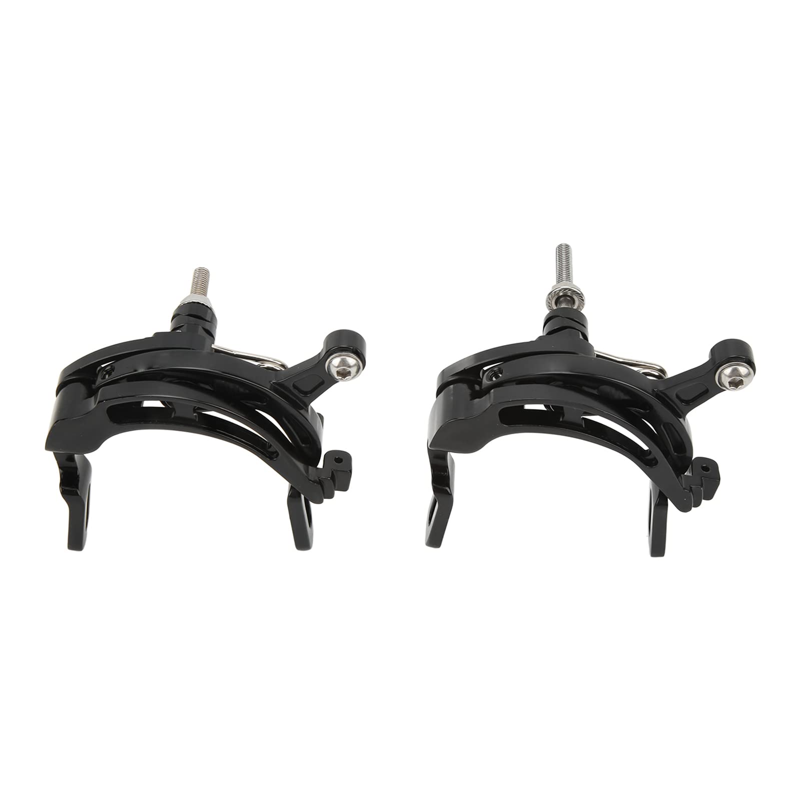 1 paire d'étriers de frein LP pour vélo, clips de frein avant et arrière en forme de C pour levier de frein, noir