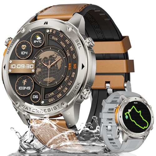 LIGE DM2-1.43''Reloj Inteligente Hombre con...