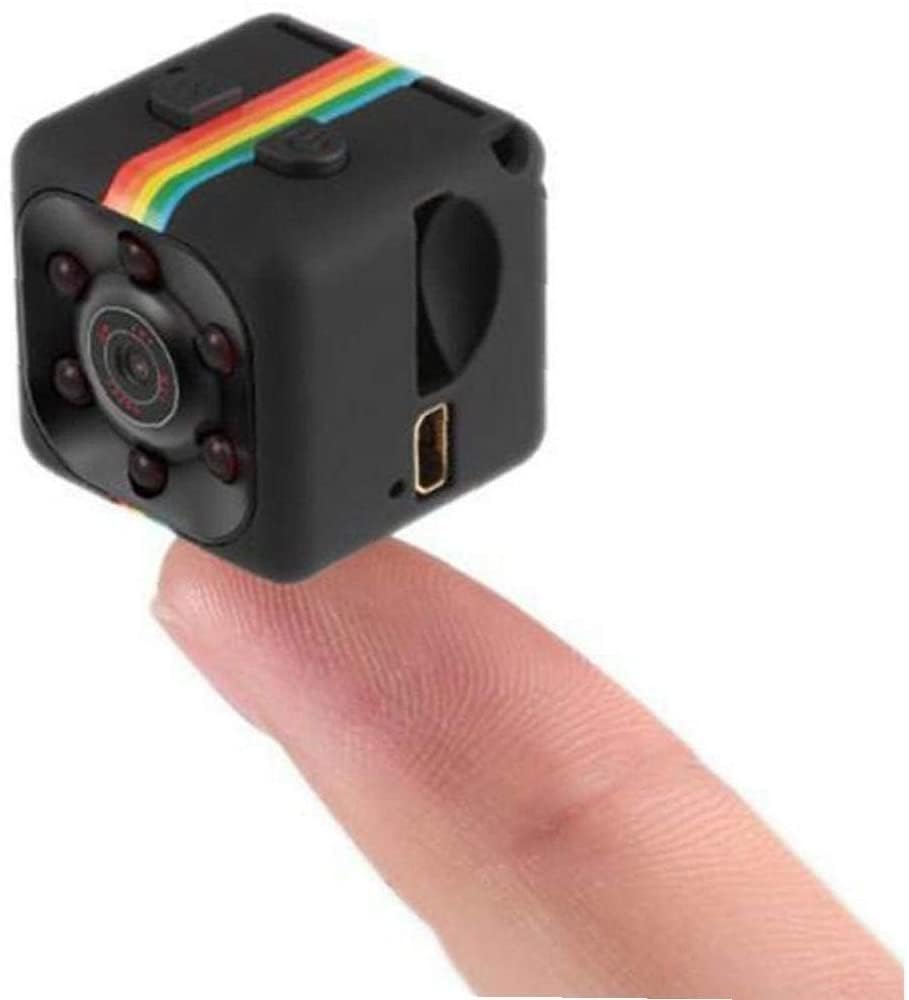 MICRO TELECAMERA SQ11 INFRAROSSI FULL HD MICROSPIA GRANDANGOLO OCCULTABILE CAM FOTO AUDIO VIDEO CW159 (MICRO SD 8 GB INCLUSA)