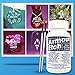 Armour Etch Glass Etching Cream Kit - Create Permanently Etched Designs - 10oz Net Weight - Bundled with Moshify Application Brushes