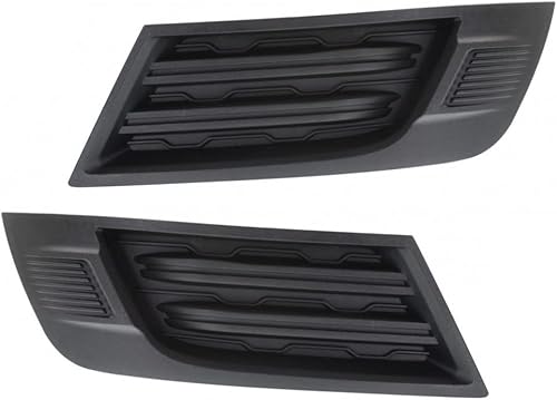 Miniatura 6 de KarParts360 Cubierta para luz antiniebla Chevy Traverse 2014, 15, 16, 2017, lado del conductor, negro, GM1038151