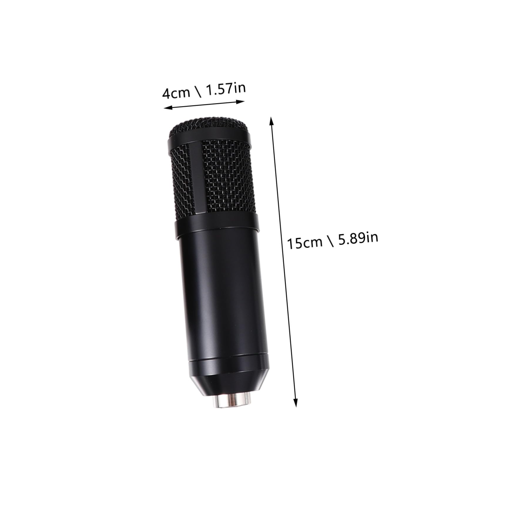 Beaupretty 1 Juego Micrófono de Condensador USB para PC y Laptop con Soporte Tripode Aislamiento de Ruido y Cable USB Set Completo para Grabaciones y Streaming