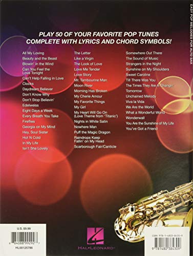 Easy Pop Melodies: for Alto Sax - Image 2
