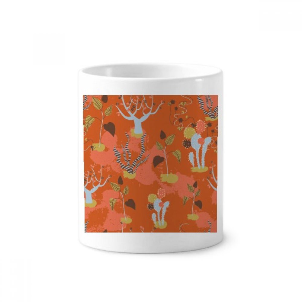 Arbres à dents en céramique Desert Cactus mug blanc 350 ml polyvalent