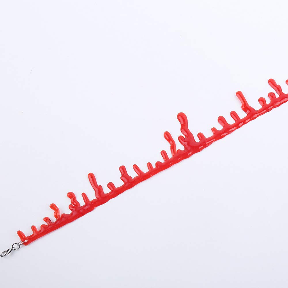 Amazon.com: Halloween Dripping Blood Necklace Bloody Choker 