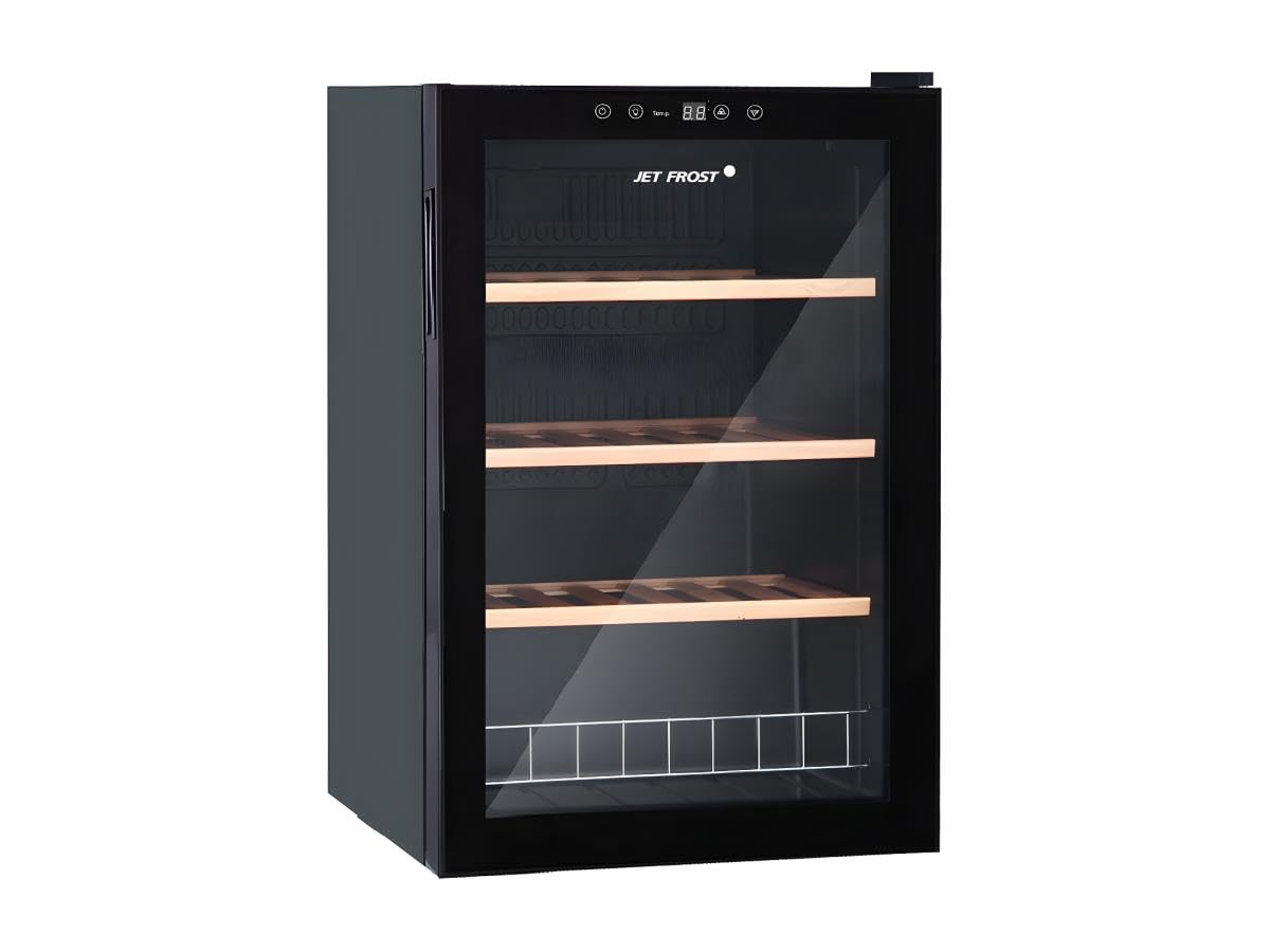 Vente-unique - Cave à vin de service - 48 bouteilles - Thermostat ajustable - KELIBIA II