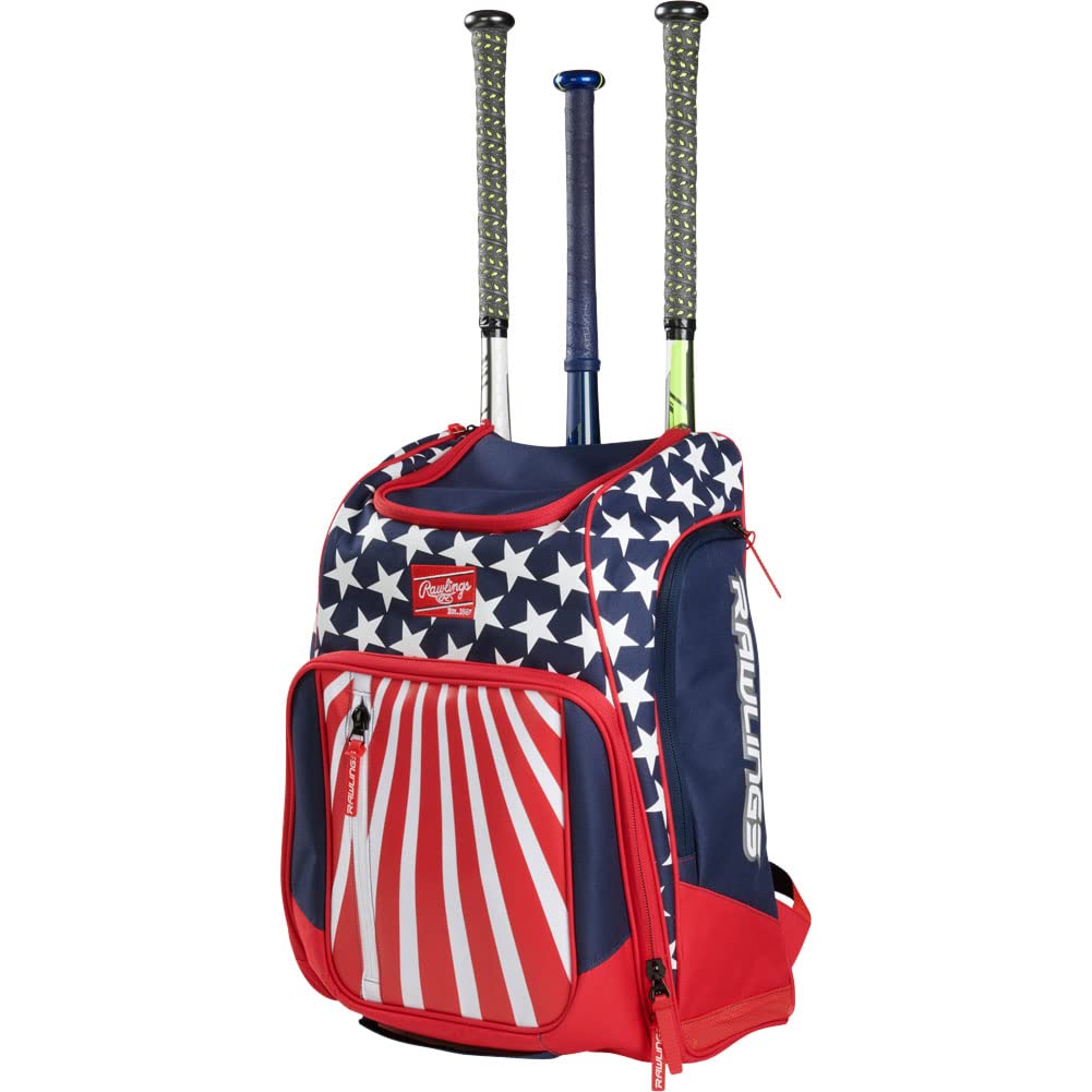 RawlingsLegion Backpack Equipment Bag | Baseball & Softball | Multiple Stlyes