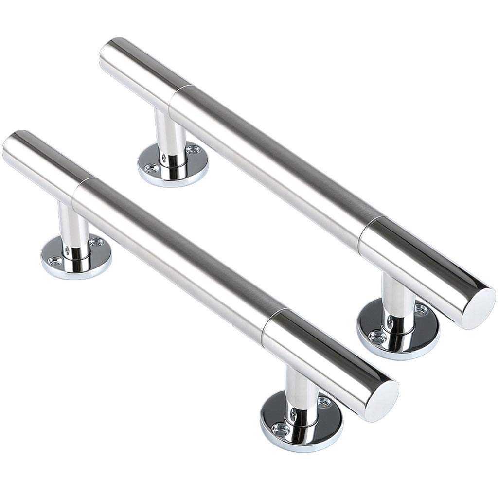 Poignée de porte de grange coulissante en acier inoxydable, quincaillerie de porte en bois 400mm
