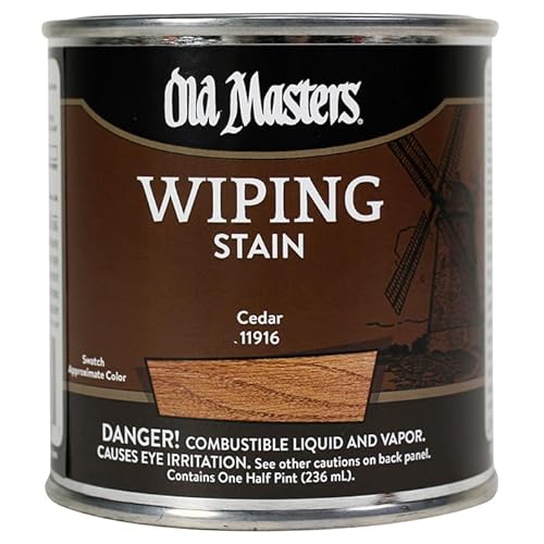 Old Masters 11916 Wiping Stain, Cedar