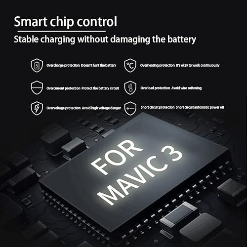 Miniatura 3 de Mavic 3 Cargador de batería rápido Mavic 3 Drone Accesorios Paralelo Cargador múltiple Drone Accesorios para Mavic 3