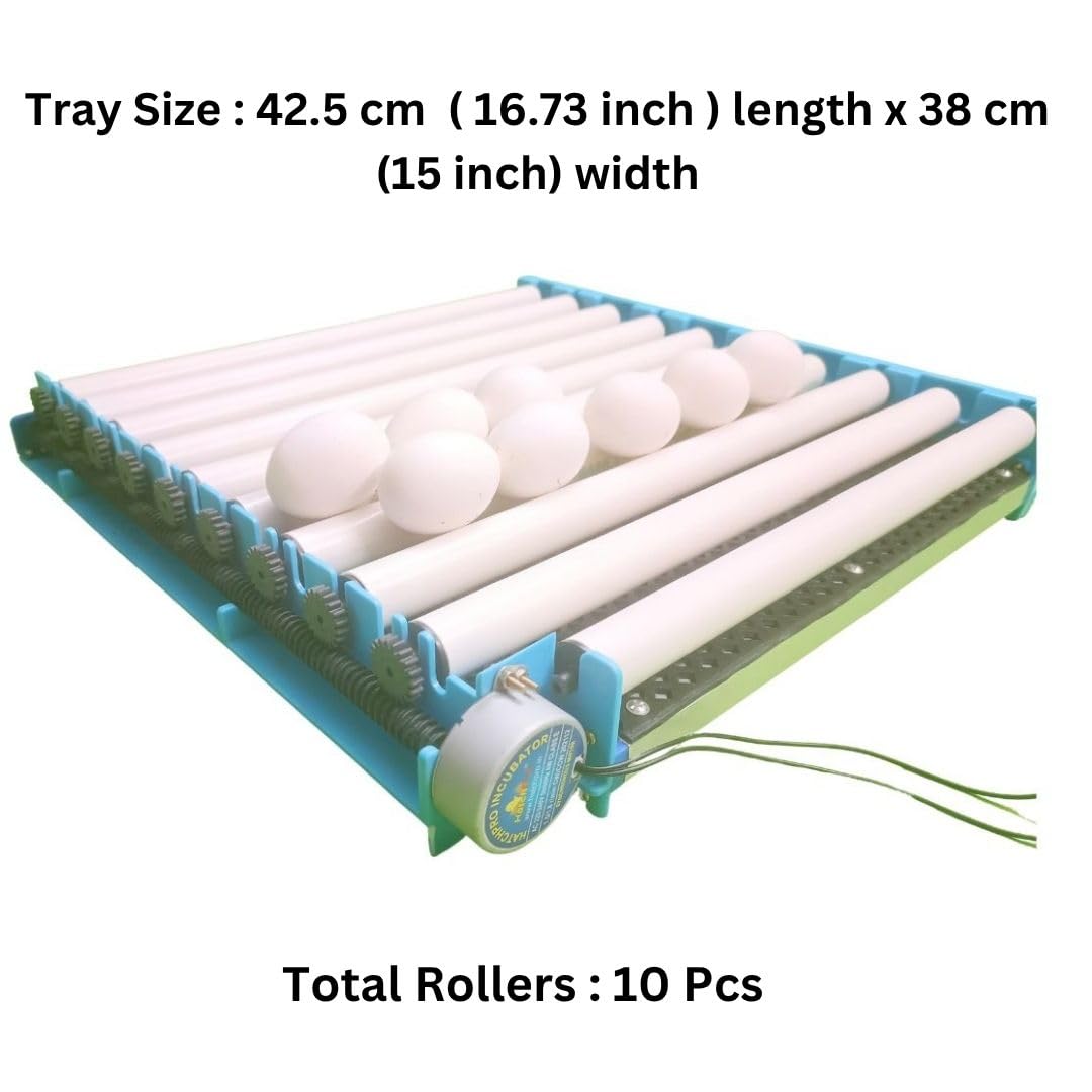 Hatchpro Automatic Egg Turner - Turn & Warm 56 Eggs -2