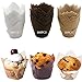 LUZOON Muffinförmchen Papier Muffinform Papier Muffins Papierförmchen für Hochzeit Geburtstag Party