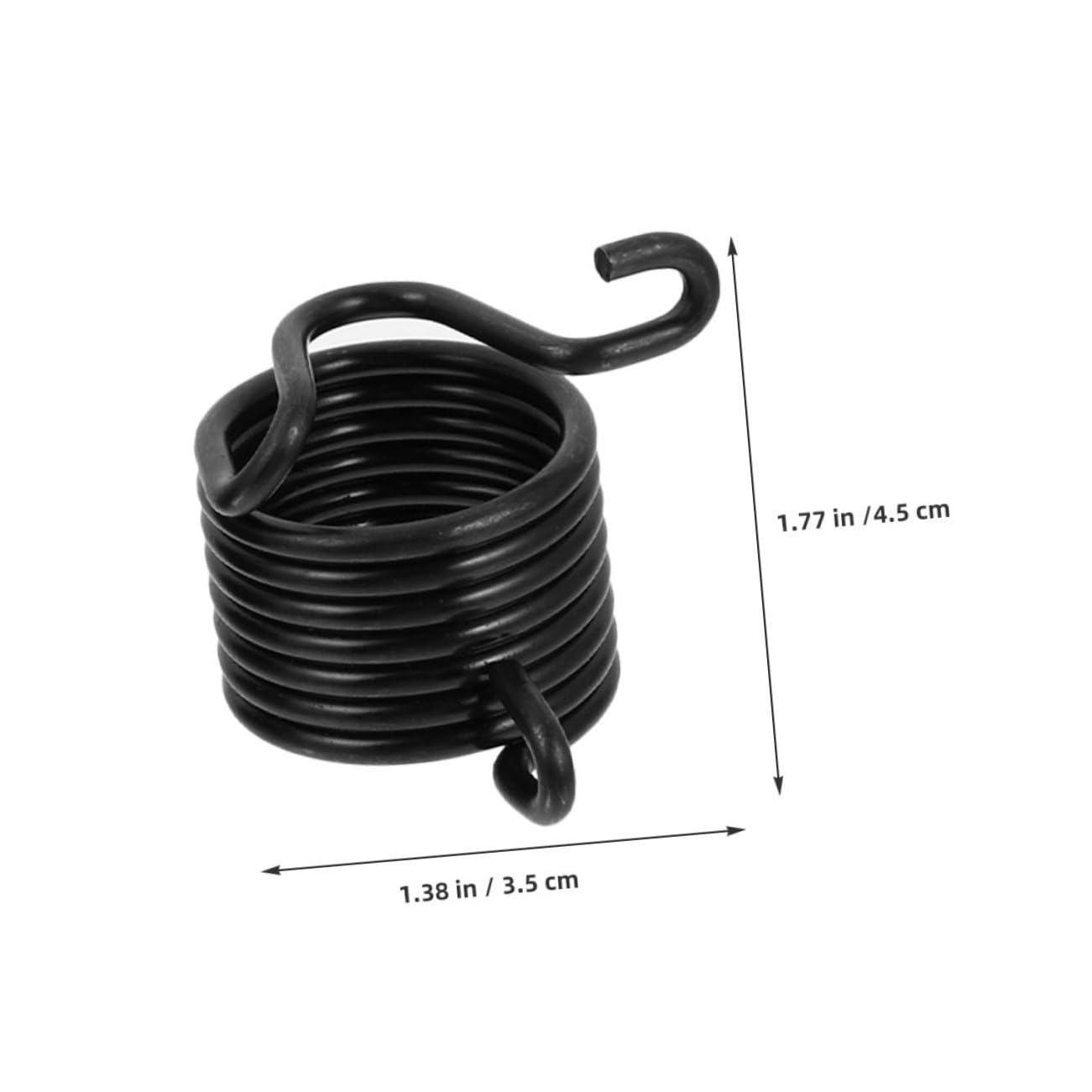 SEWOART 5pcs Pneumatic Shovel Spring Pneumatic Chisel Spring Air Pick Springs Replacement Retainer Springs Air Hammer Retaining Spring Electric Pick Chisel Pneumatic Air Tool Alloy Black