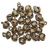 eSplanade indische Messing-Glöckchen für Fußkettchen, Ghungroo, lose Perlenglöckchen, Bauchtanz, Musikunterricht, Basteln