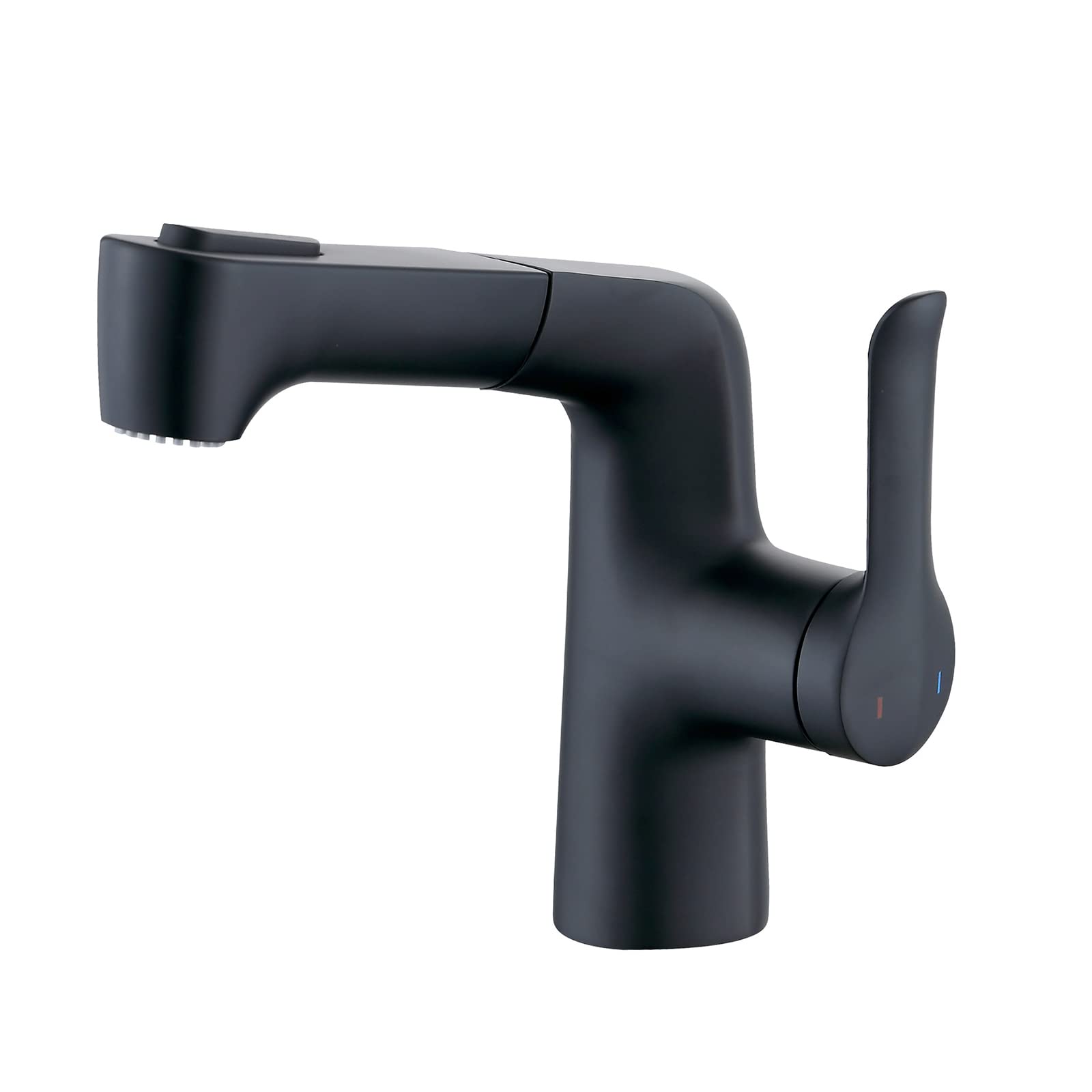 Robinet de lavabo en cuivre haut de gamme mitigeur gris anthracite