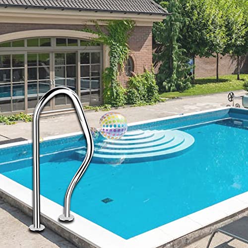 Barandal para Piscina Acero Inoxidable 80x22.5x47 cm miniatura 1