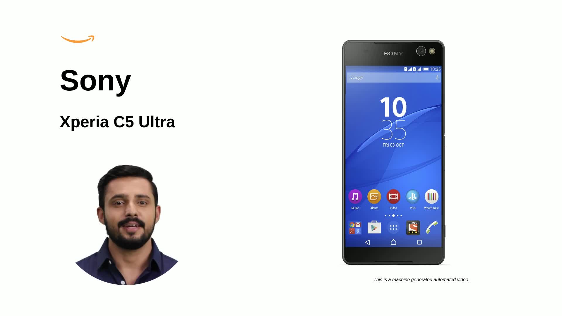Sony Xperia C5 Ultra Dual (Black) : Amazon.in: Electronics