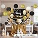 12Pcs Black Gold Graduation Decorations 2026 | 6