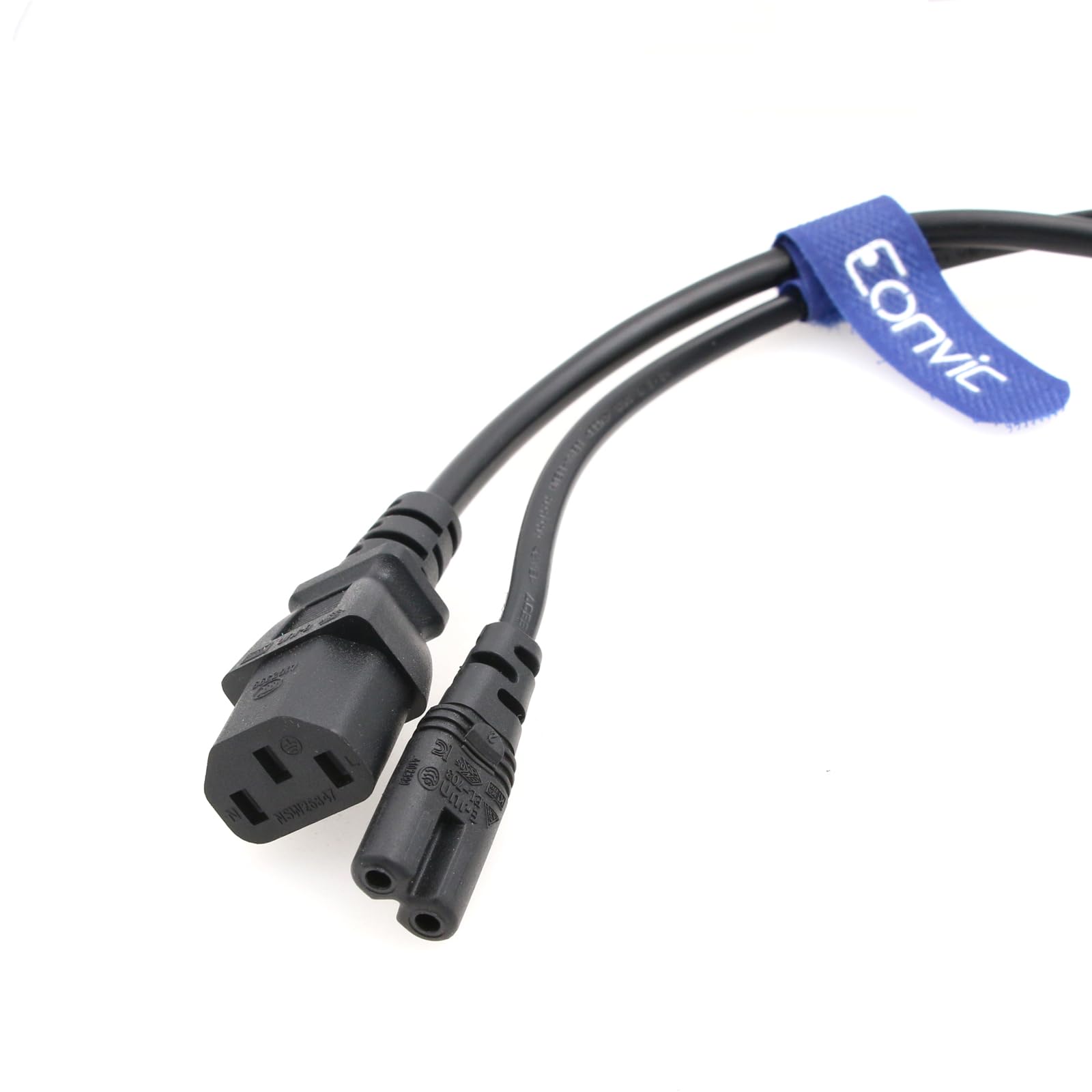 Cavo Alimentazione Splitter EURO Y - Da C14 A C13 + CEE7/16, Per PC, Monitor E Stampanti - Foto 8