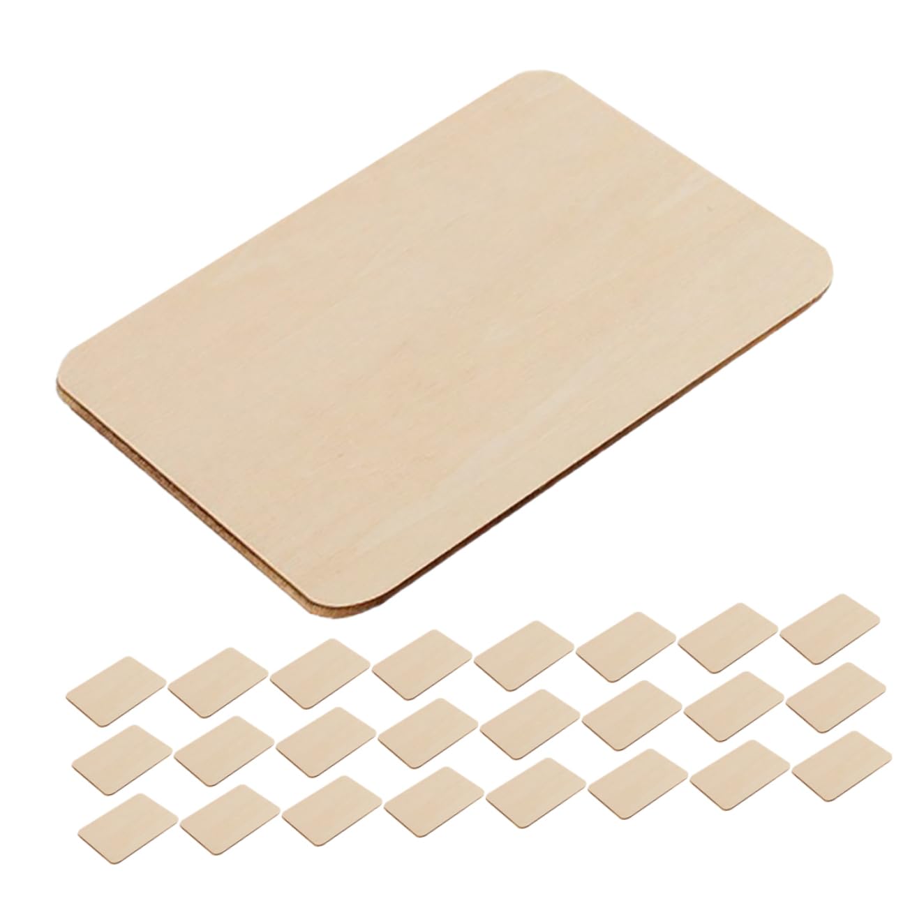 Operitacx 100 Stück Hölzerne Quadratische Holzscheiben Holzfliesen Zum Basteln Holzpanel Quadratischer Holzblock Kleine Leere Holzklötze Unfertige Holzquadrate Holzplatten Zum Basteln Beige