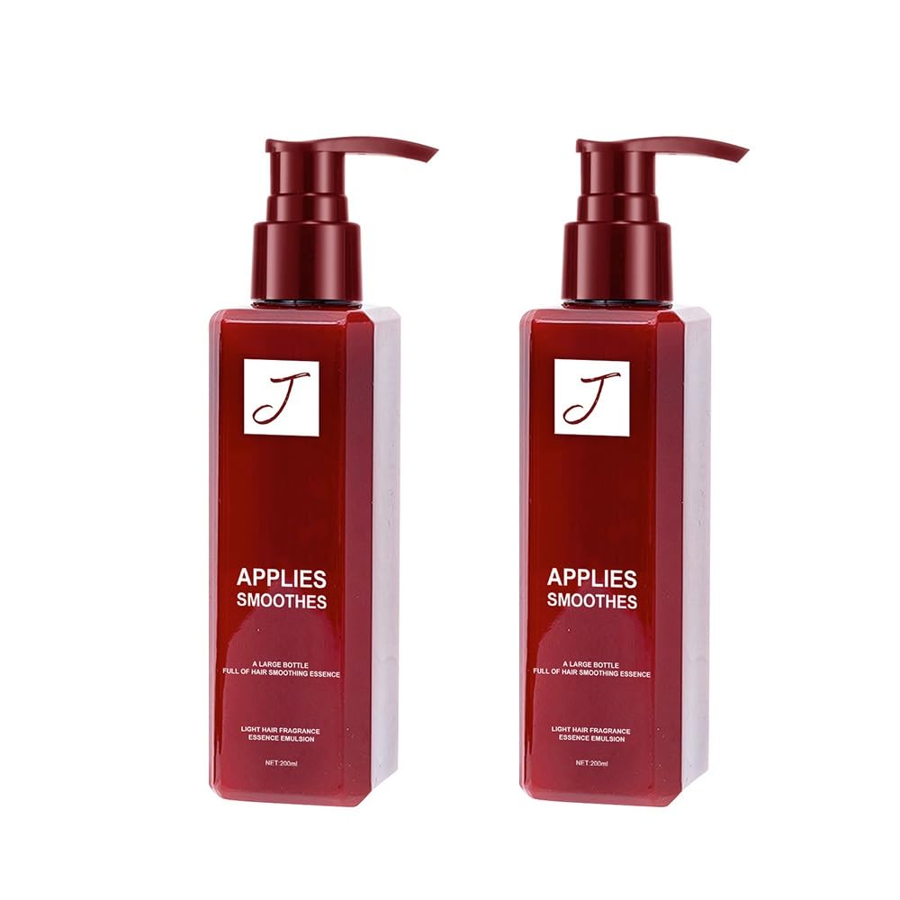 Haarglättende Essenzemulsion | Ausspülbare, feuchtigkeitsspendende Haarpflegecreme, tägliche Haarpflege(2PCS)