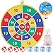 Gioco di freccette per bambini con 8 palline appiccicose, set di freccette classico sicuro, regalo per bambini e ragazze, 33 cm