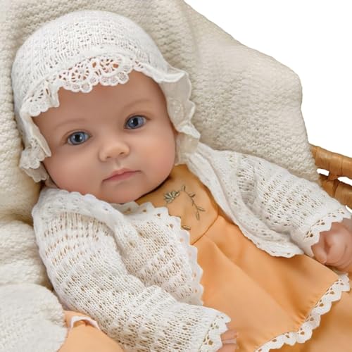 Muñeca Reborn Realista Rosalie de 16.5 Pulgadas miniatura 6