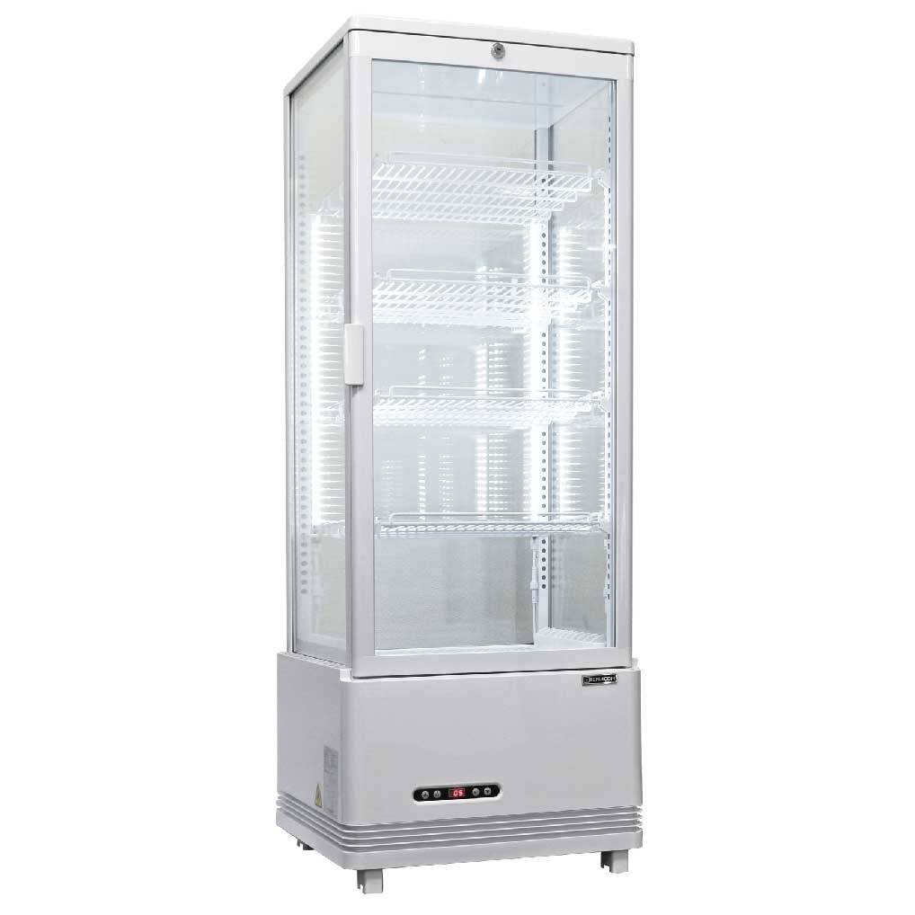 Amazon | レマコム 4面ガラス冷蔵ショーケース フォーシーズンシリーズ