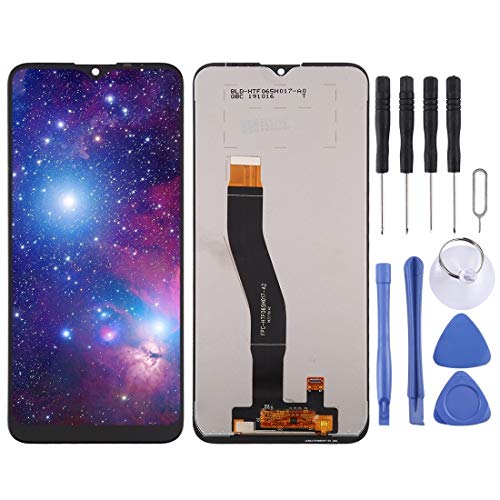 Pièce de rechange pour Wiko View4 avec écran LCD et numériseur tactile noir assemblé