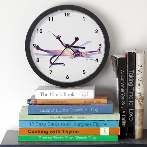 Reloj de pared analógico redondo 9.5" CaféPress miniatura 3