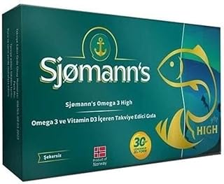 Sjomann's Yüksek Omega 3 ve Vitamin D3 İçeren Takv