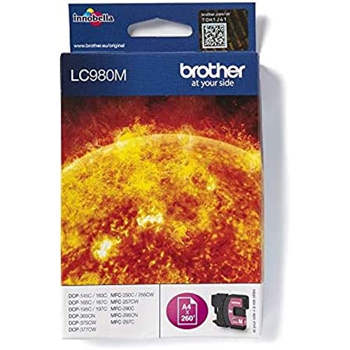 Preisvergleich Produktbild Brother LC-980M Original Tintenpatrone (Magenta)