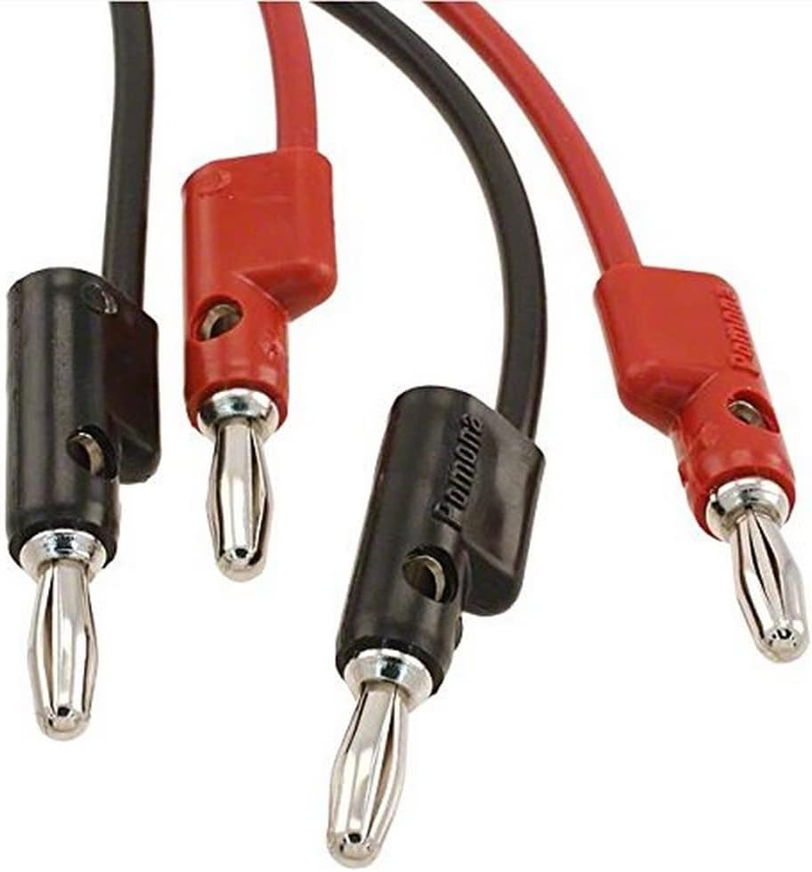Pomona B-36-02 Banana Plug Patch Cord (Set) (Pack of 2)