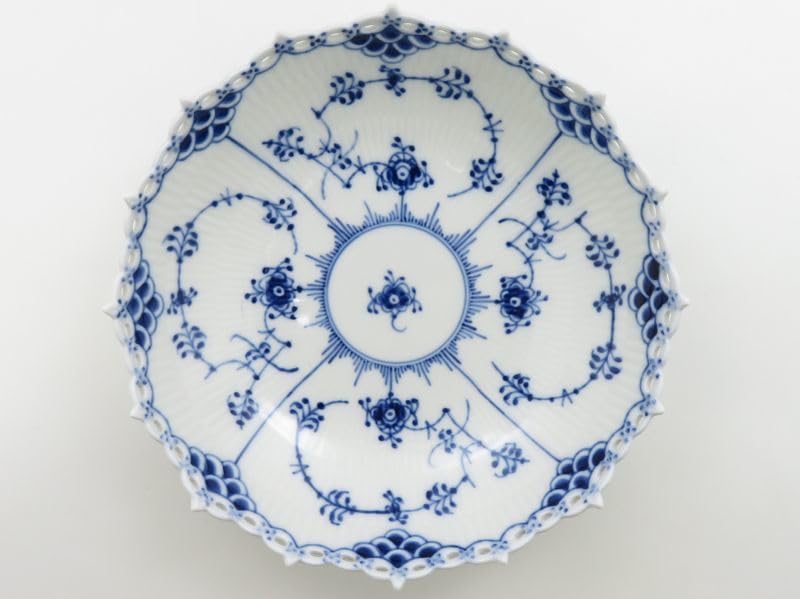 レア⭐︎美品⭐︎ロイヤルコペンハーゲン⭐︎フルレース ブルーフルーテッド ボウル Amazon｜【正規輸入品】 ロイヤルコペンハーゲン ブルー