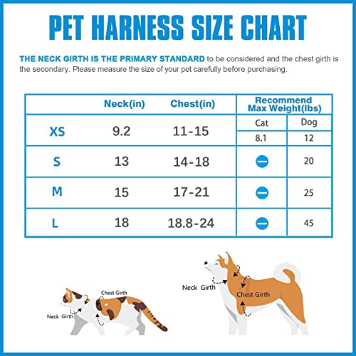 PUPTECK Soft Mesh Dog Harness Pet Puppy Cat Comfort Padded Vest No Pull Harnesses - Image 3