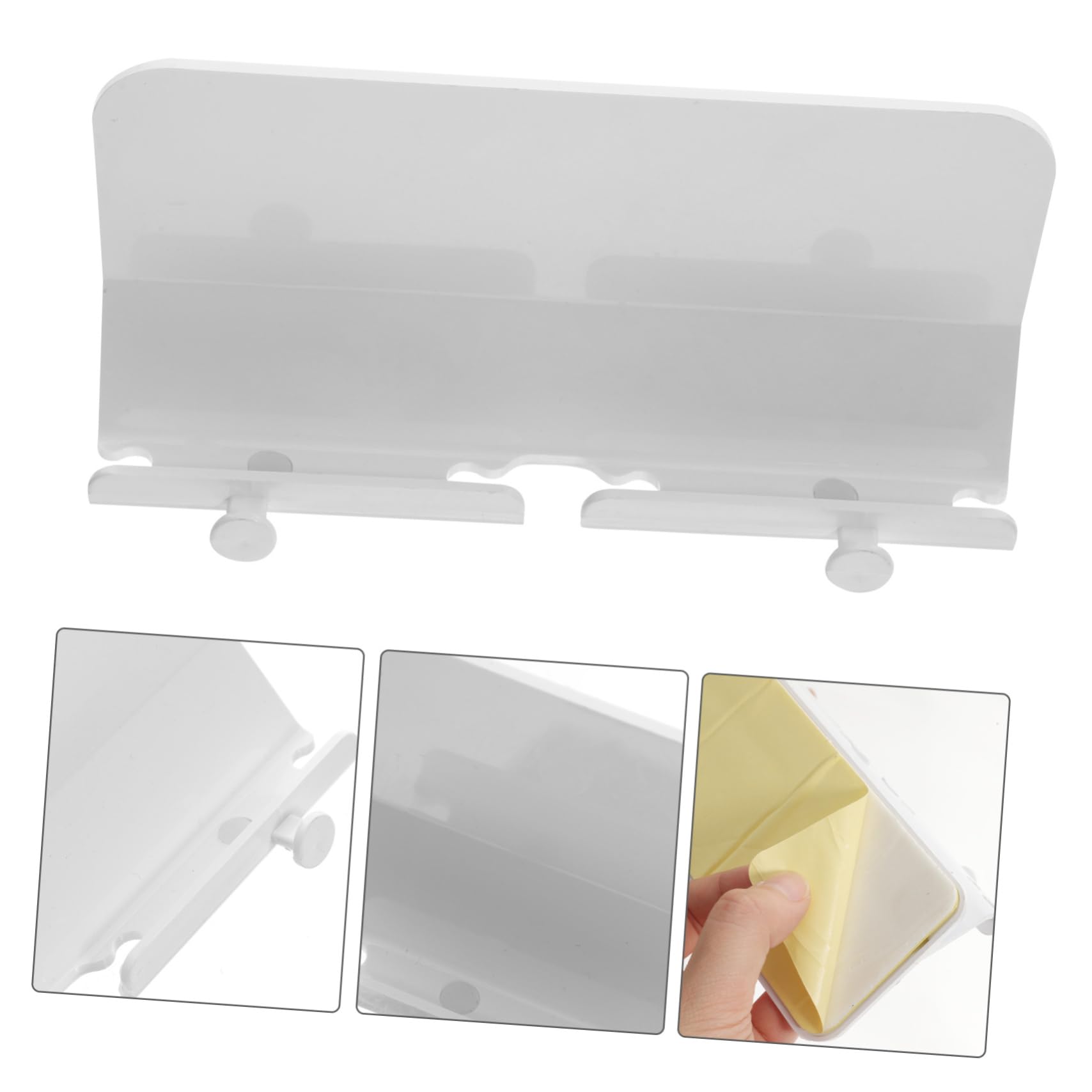 Housoutil 5 Set Supporto Per Smartphone Supporto Da Parete Supporto Per Telefono Facile Da Installare Per Casa/ufficio 2 Pezzi*5