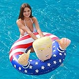 Inflatable Pool Float TRUMPPP 2024 American Pool Float for Summer Pool Party - Fun Inflatable for Adults and Kids