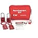 Zing Green Products 2731 RecycLockout Lockout Tagout Kit with Aluminum Padlocks, General Application, 11 Component