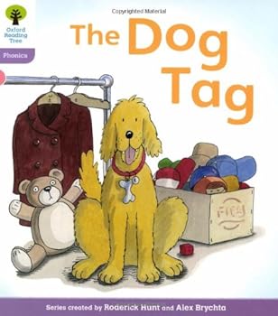 Paperback Oxford Reading Tree: Level 1+: Floppy's Phonics: The Dog Tag Book