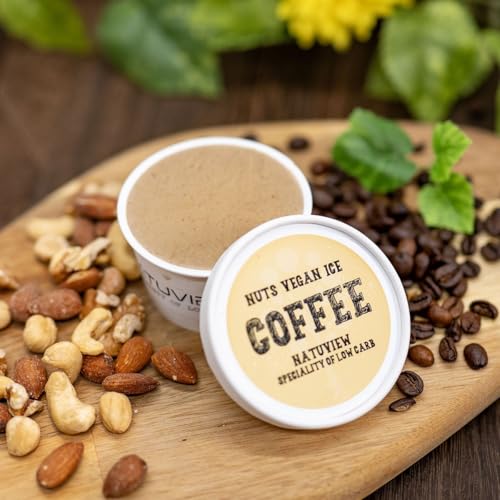 【NATUVIEW ナチュビュー】アイス ビーガンアイス ナッツコーヒー アルロース入り 低糖質アイス 手作り低糖質アイス アイスセット アイスクリーム アイスクリームセット 糖質制限 デザート 糖質カット ギルトフリー 低糖質スイーツ