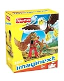 imaginext castello medievale Interattiva. Imaginext – Statuetta di castello, guerriero con l\'aquila, colore: rosso (Mattel X6577)