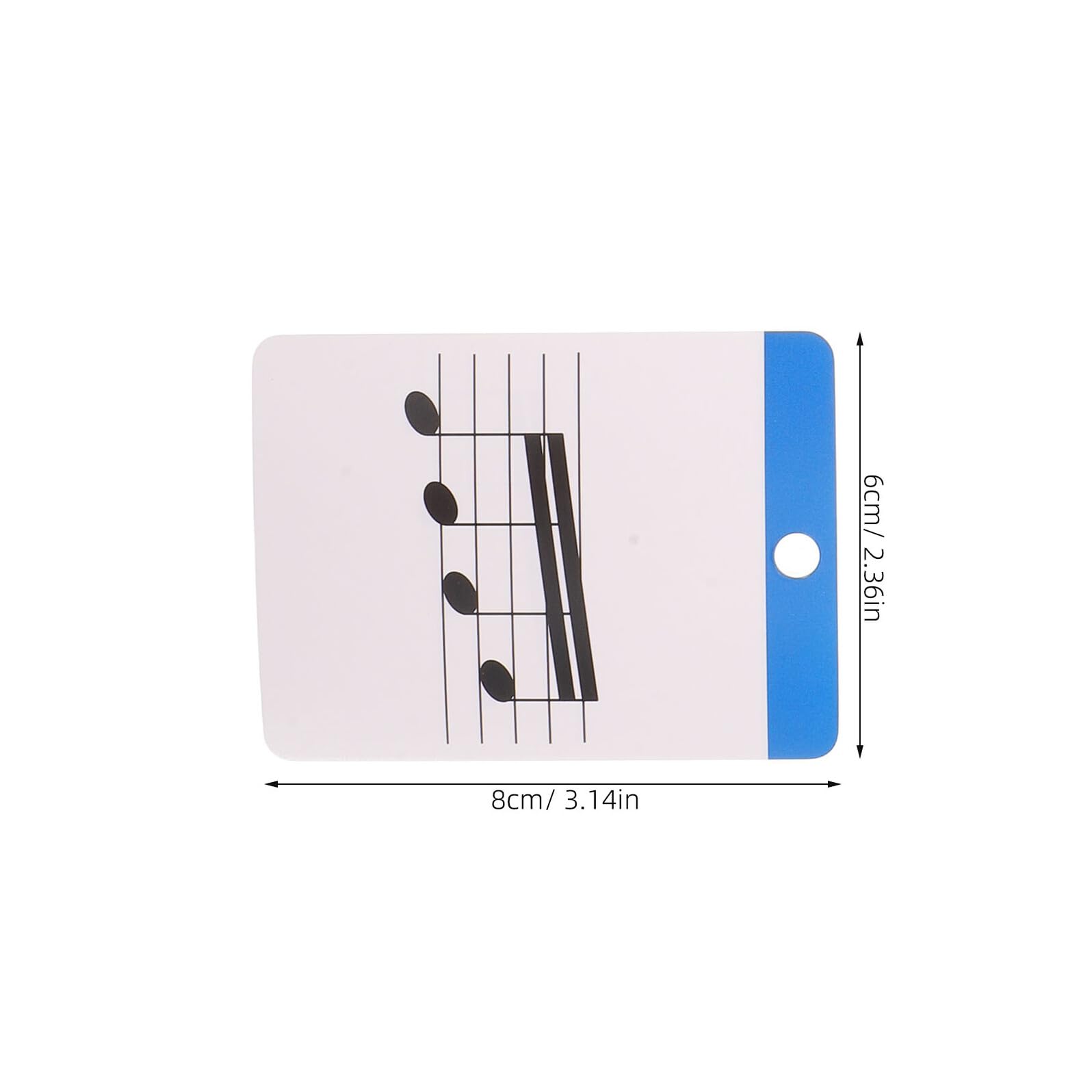 FRCOLOR Set di Schede Didattiche per Teoria Musicale Pianoforte, Strumento per Imparare le Note Musicali, Accessori per Esercizi di Ritmo e Lettura Musicale, per Studenti e Principianti