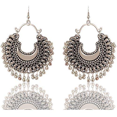 See full amazon price history chart for Roops Collexion Silver Oxidized Afghani Ethic and Traditional Earrings for Girls and Women Roops Collexion Silver Oxidized Afghani Ethic and Traditional Earrings for Girls and Women (B07GBSL4X1) Amazon Price History, Amazon Price Tracker