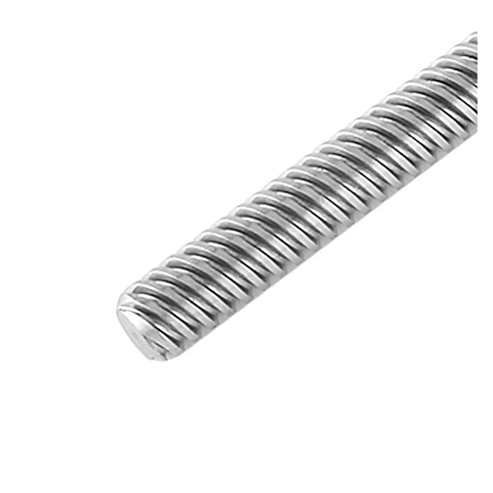Metalowa nakrętka śruby kulowej Śruba trapezowa T8 Nakrętki miedziane Długość części śruby pociągowej 250 mm 300 mm 400 mm 500 mm (Size : 400mm)