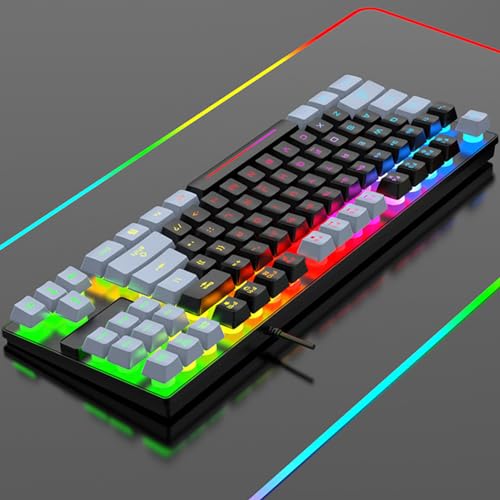 Teclado Gamer Tangxigwrazd7pq0 Cableado USB miniatura 7