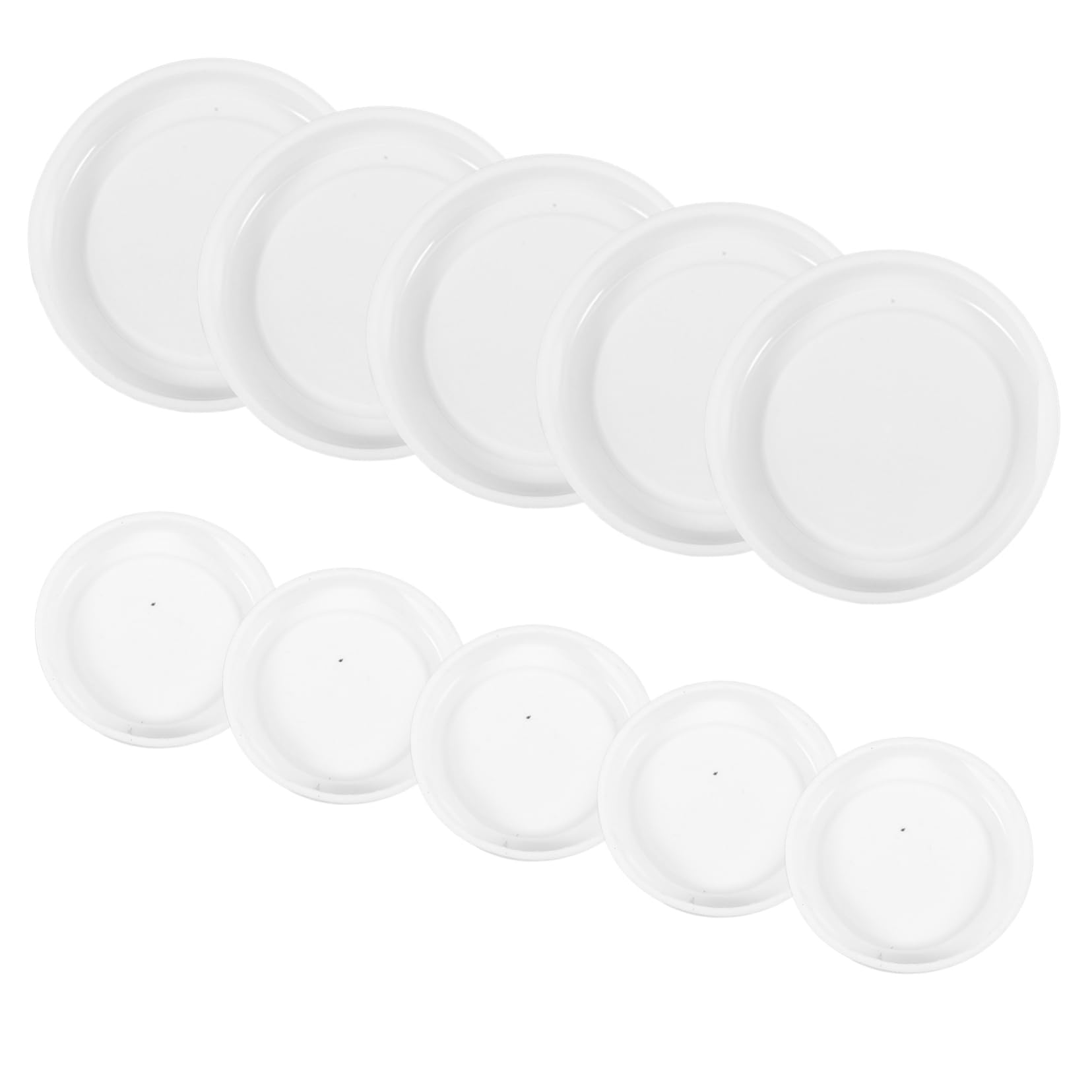 Gadpiparty 3 Ensembles De Fermeture Petit Tube De Fermeture Pour Envoi Postal Rond Avec Couvercles Réutilisables Enveloppes Rembourrées Scelleuse D'Extrémité 50 pièces * 3