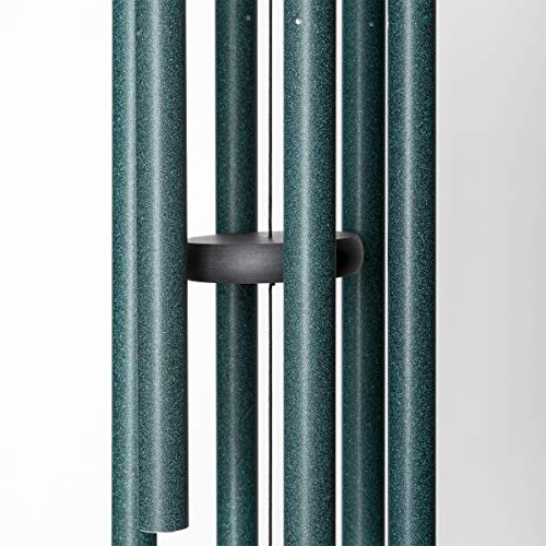 Corinthian Bells By Wind River – 36 Inch Green Wind Chime For Patio, Backyard, Garden, And Outdoor Décor (Aluminum Chime) Made In The Usa #TOP3