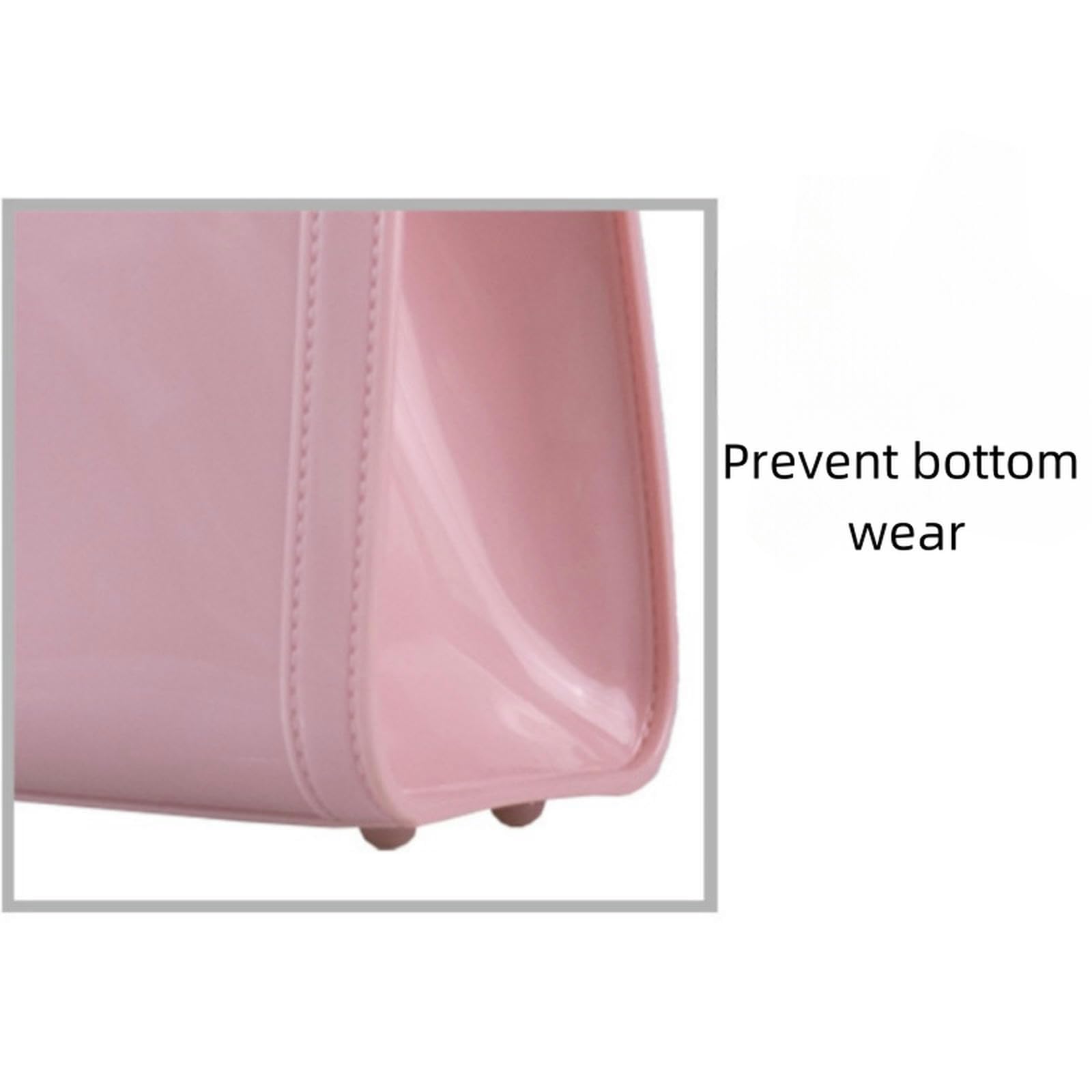 Handtasche Damen Frauenmodische Messenger-Tasche Im Freien Urlaub Tasche Für Frauen Handtasche Jelly Bag Mode All-Match-Abendtasche-rosa